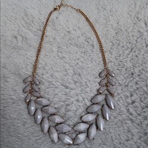 Gold & Lavender Necklace